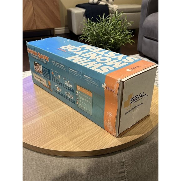 SWIMMING POOL ALARM MONITOR SYSTEM SWIM SAFE NIB, Kids Children Made USA - Picture 3 of 14